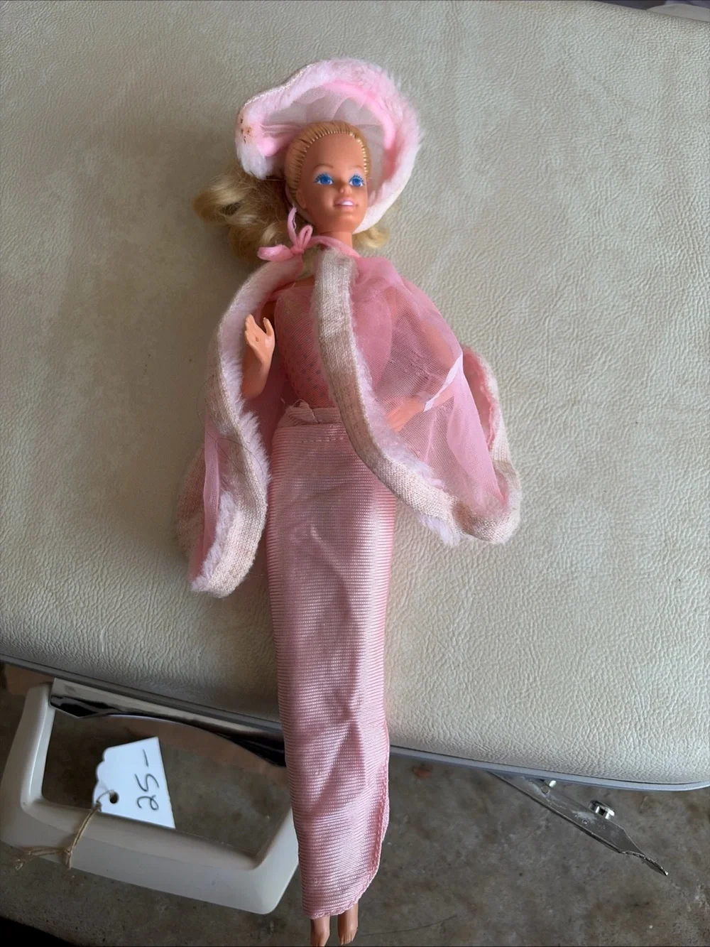 Barbie Pink Gown & Matching Capelet Doll